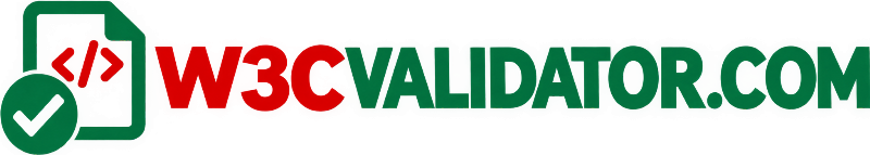 W3Cvalidator.com, online HTML validation tool